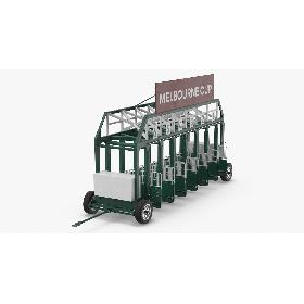 Horse Racing Starting Gates Melbourne Cup 6 Slots model